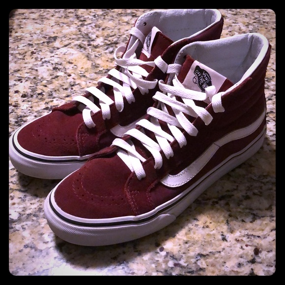 vans sk8 hi marron